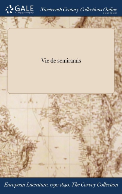 Vie de semiramis - Anonymous