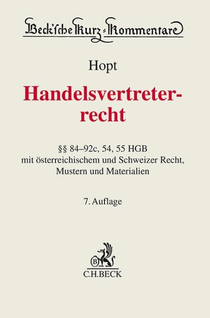 Handelsvertreterrecht - 