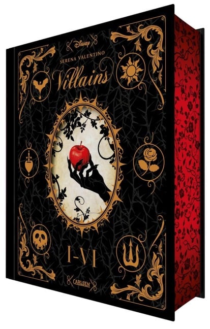 Disney Villains: Villains Band I-VI: Luxusausgabe mit Farbschnitt im düsteren Dark-Fantasy-Setting - Serena Valentino