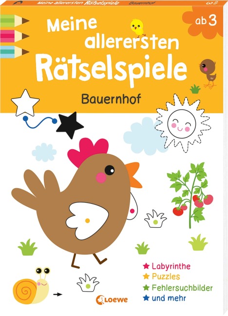 Meine allerersten Rätselspiele - Bauernhof - 