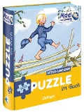 Cover-Bild zum Titel 'Michel aus Lönneberga. Puzzle im Buch. 100 Teile' von 'Astrid Lindgren'