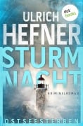 Cover-Bild zum Titel 'Ostseesterben - Sturmnacht' von 'Ulrich Hefner'