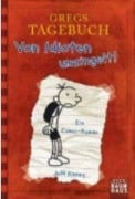 Cover-Bild zum Titel 'Gregs Tagebuch 01. Von Idioten umzingelt!' von 'Jeff Kinney'