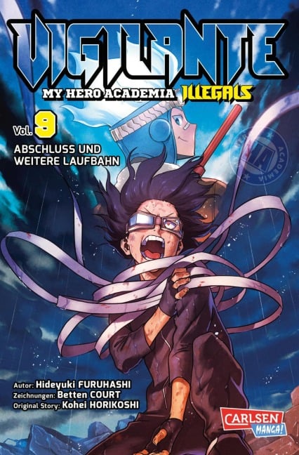 Vigilante - My Hero Academia Illegals 9 - Kohei Horikoshi, Hideyuki Furuhashi, Betten Court