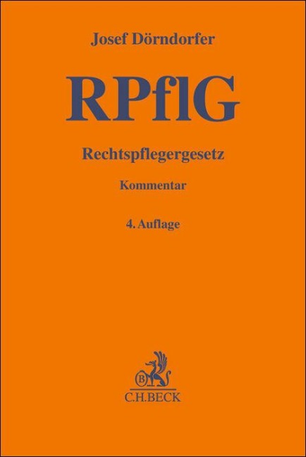 Rechtspflegergesetz - Josef Dörndorfer