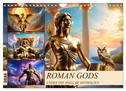 Cover-Bild zum Titel 'Roman Gods - under the spell of mythology (Wall Calendar 2026 DIN A4 landscape), CALVENDO 12 Month Wall Calendar' von 'Claudia Kleemann'