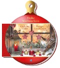 Weihnachtskugelbuch "Frohe Weihnachten" - 