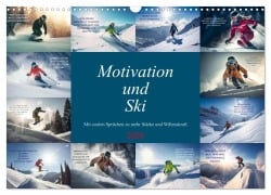 Cover-Bild zum Titel 'Motivation und Ski (Wandkalender 2026 DIN A3 quer), CALVENDO Monatskalender' von 'Dirk Meutzner'