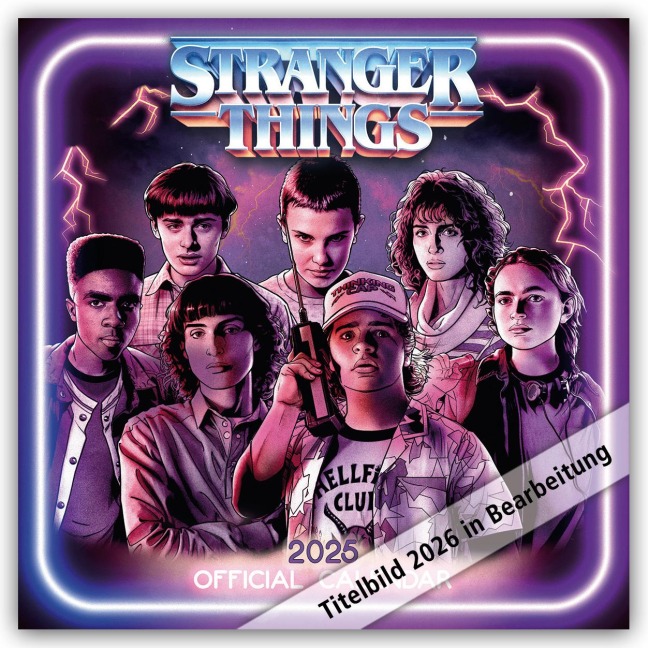 Stranger Things - Netflix - Offizieller Kalender 2026 - Danilo Promotion Ltd