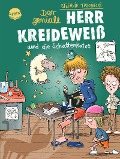 Cover-Bild zum Titel 'Der geniale Herr Kreideweiß (2). Der geniale Herr Kreideweiß und die Schattenkatze' von 'Stefanie Taschinski'