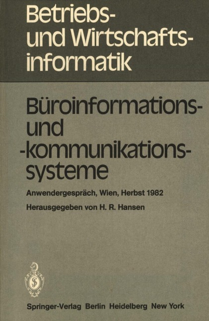 Büroinformations- und -kommunikationssysteme - 