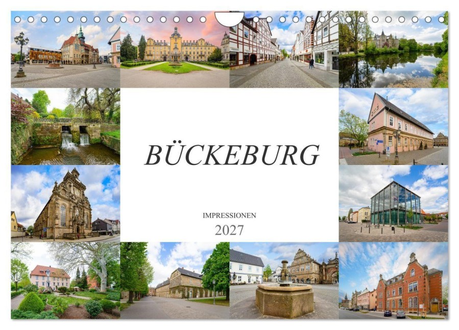 Bückeburg Impressionen (Wandkalender 2027 DIN A4 quer), CALVENDO Monatskalender - Dirk Meutzner