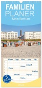 Familienplaner 2026 - Moin Borkum mit 5 Spalten (Wandkalender, 21 x 45 cm) CALVENDO - Dietmar Scherf