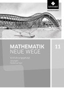 Cover-Bild zum Titel 'Mathematik Neue Wege SII. Einführungsphase: Lösungen. Niedersachsen' von ''