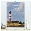 Urlaubsparadies Amrum / Familienplaner (hochwertiger Premium Wandkalender 2025 DIN A2 hoch), Kunstdruck in Hochglanz - Andrea Potratz