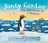 Cover-Bild zum Titel 'Jonty Gentoo - The Adventures of a Penguin' von 'Julia Donaldson'