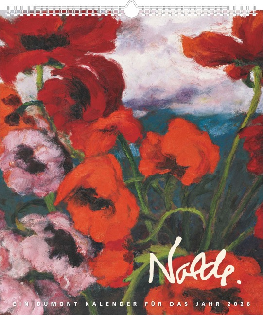 Emil Nolde 2026 - Kunstkalender - Wandkalender im Format 34,5 x 40 cm - Spiralbindung - 