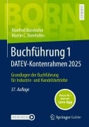 Cover-Bild zum Titel 'Buchführung 1 DATEV-Kontenrahmen 2025' von 'Manfred Bornhofen, Martin C. Bornhofen'