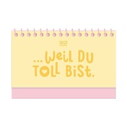 Cover-Bild zum Titel 'Mini-Kalender Colour Up 2027 Weil du toll bist' von ''