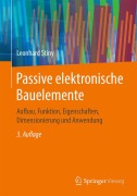 Cover-Bild zum Titel 'Passive elektronische Bauelemente' von 'Leonhard Stiny'