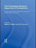 Cover-Bild zum Titel 'The Routledge Doctoral Supervisor's Companion' von ''