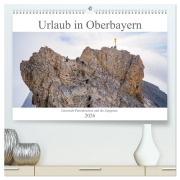 Cover-Bild zum Titel 'Urlaub in Oberbayern - Garmisch-Partenkirchen und die Zugspitze (hochwertiger Premium Wandkalender 2026 DIN A2 quer), Kunstdruck in Hochglanz' von 'Dirk Meutzner'