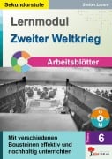 Cover-Bild zum Titel 'Lernmodul 6: Zweiter Weltkrieg / Arbeitsblätter' von 'Stefan Lamm'