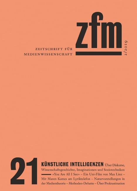 Zeitschrift für Medienwissenschaft 21 - 