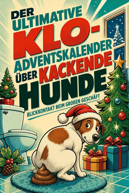 Der ultimative Klo-Adventskalender über kackende Hunde - Liam Schmitz