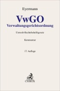 Cover-Bild zum Titel 'Verwaltungsgerichtsordnung. VwGO' von 'Erich Eyermann, Ludwig Fröhler'