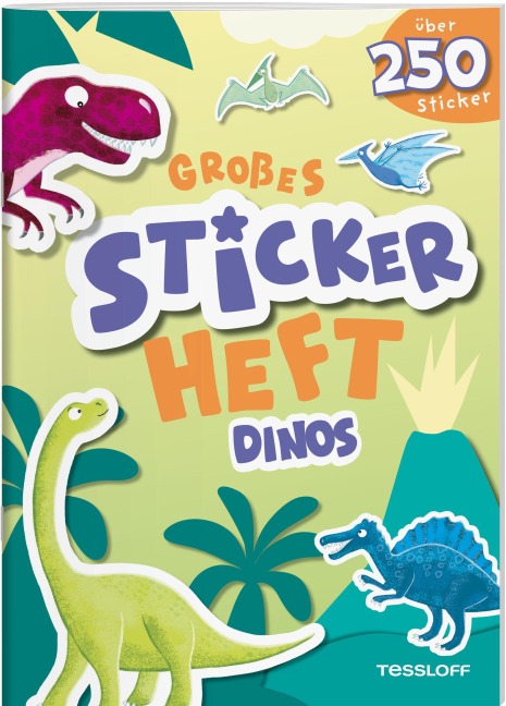 Großes Stickerheft. Dinos - 