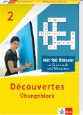 Cover-Bild zum Titel 'Découvertes 2 (ab 2020) - Übungsblock 2. Lernjahr' von ''