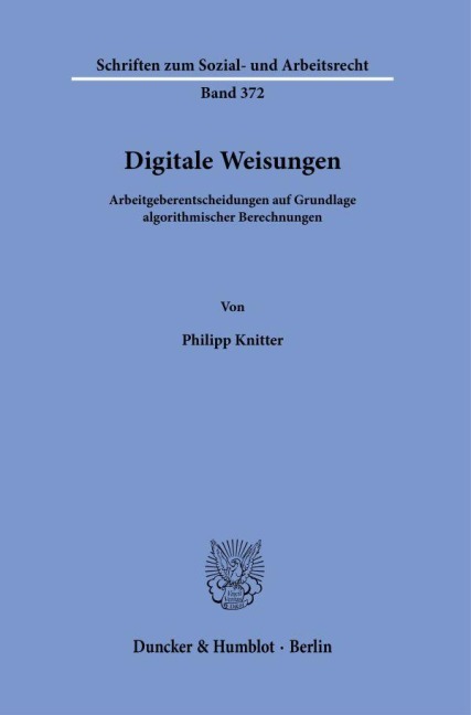 Digitale Weisungen - Philipp Knitter