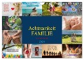 Achtsamkeit FAMILIE mit coolen Sprüchen (Wandkalender 2024 DIN A4 quer), CALVENDO Monatskalender - Susan Michel
