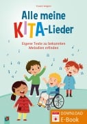 Cover-Bild zum Titel 'Alle meine Kita-Lieder' von 'Yvonne Wagner'