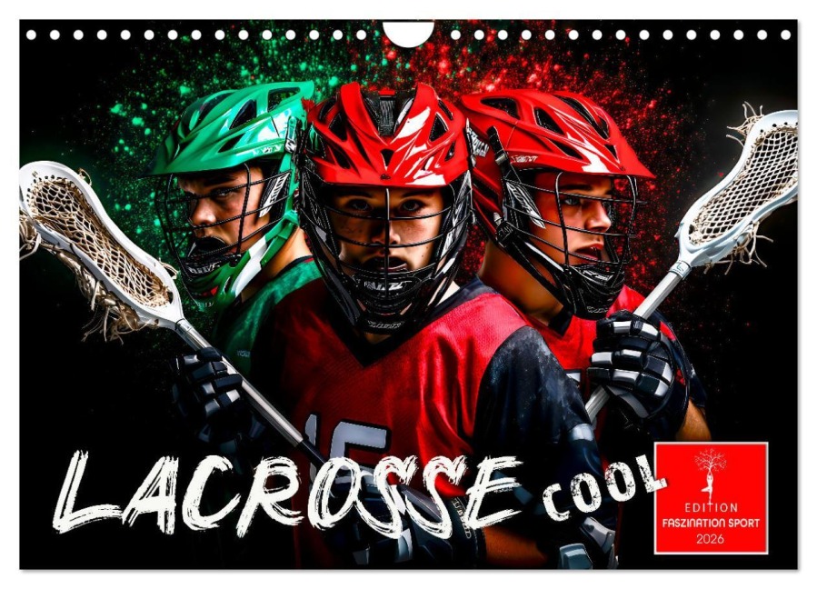 Lacrosse cool (Wandkalender 2026 DIN A4 quer), CALVENDO Monatskalender - Peter Roder