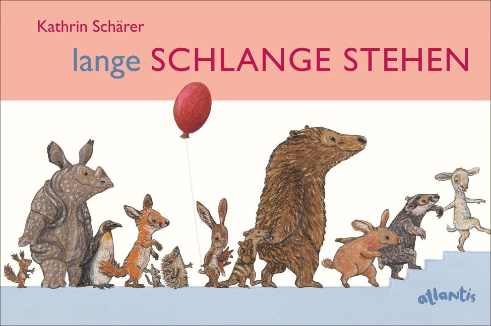 Lange Schlange stehen - Kathrin Schärer