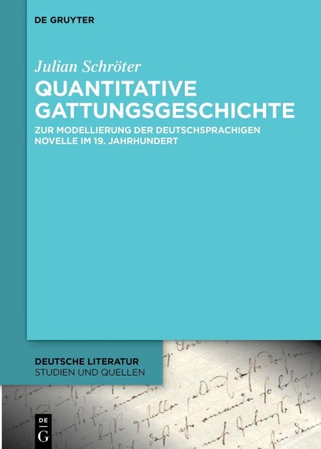 Quantitative Gattungsgeschichte - Julian Schröter