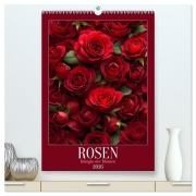 Cover-Bild zum Titel 'Rosen - Königin der Blumen (hochwertiger Premium Wandkalender 2026 DIN A2 hoch), Kunstdruck in Hochglanz' von 'Mb Fotografie'
