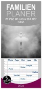 Cover-Bild zum Titel 'Familienplaner 2026 - Im Pas de Deux mit der Stille mit 5 Spalten (Wandkalender, 21 x 45 cm) CALVENDO' von 'Anne Seltmann'