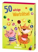 Cover-Bild zum Titel '50 witzige Worträtsel' von 'Nicola Berger'