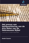 Cover-Bild zum Titel 'Het proces van heiligverklaring van de drie delen van de Hebreeuwse Bijbel' von 'André Soares'