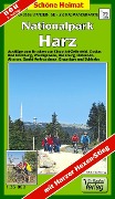 Cover-Bild zum Titel 'Große Wander-, Ski- und Radwanderkarte Nationalpark Harz 1 : 35 000' von ''