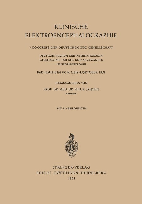 Klinische Elektroencephalographie - 