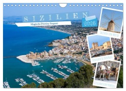 Cover-Bild zum Titel 'Sizilien - Magische Provinz Trapani (Wandkalender 2026 DIN A4 quer), CALVENDO Monatskalender' von 'Dieter Meyer'