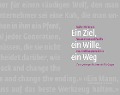 Cover-Bild zum Titel 'Ein Ziel, ein Wille, ein Weg' von 'Esther Hürlimann'