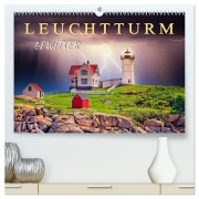 Cover-Bild zum Titel 'Leuchtturm Gewitter (hochwertiger Premium Wandkalender 2026 DIN A2 quer), Kunstdruck in Hochglanz' von 'Peter Roder'