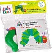 Cover-Bild zum Titel 'Die kleine Raupe Nimmersatt - Mein Badewannenbuch' von 'Eric Carle'