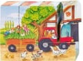 Würfelpuzzle Jahreszeiten Bauernhof - 
