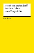 Cover-Bild zum Titel 'Aus dem Leben eines Taugenichts' von 'Joseph Von Eichendorff'